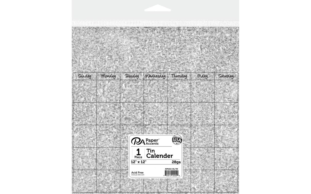 Paper Accents Calendar Page 12 Paper accents calendar page 12